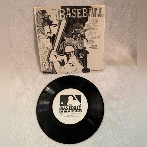 Baseball The First 100 Years Vinyl Record Pre-owned - Picture 1 of 6